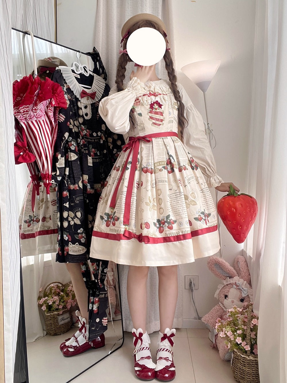 【受注予約~9/17】Grass art collection ジャンパースカート【Miss Cube】