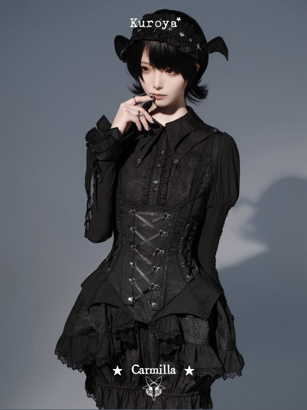 【受注予約~11/19】Camilla スカート・ドロワーズ【Kuroya】