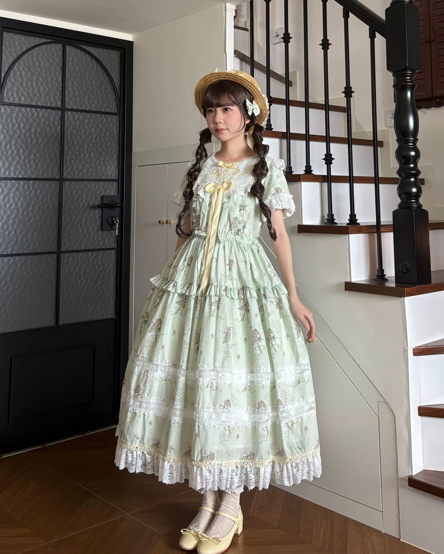 【受注予約~9/8】夏咲の花々 ワンピース【Fairy Doll】