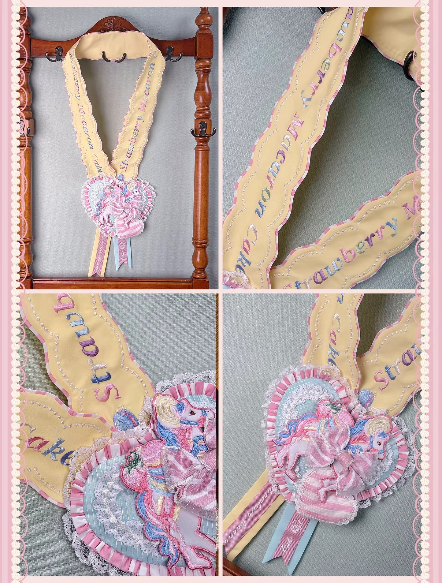 【受注予約~4/27】Pastel Macarons アクセサリー【双生小熊】