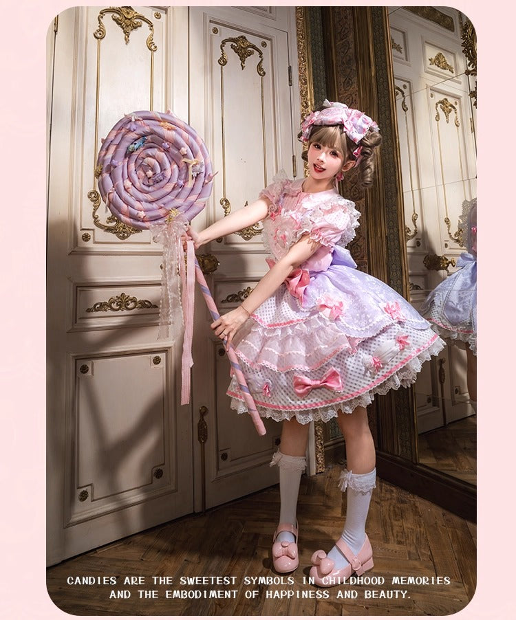 【受注予約~12/8】Candy Wrapper トップス・スカート【花与珍珠匣】