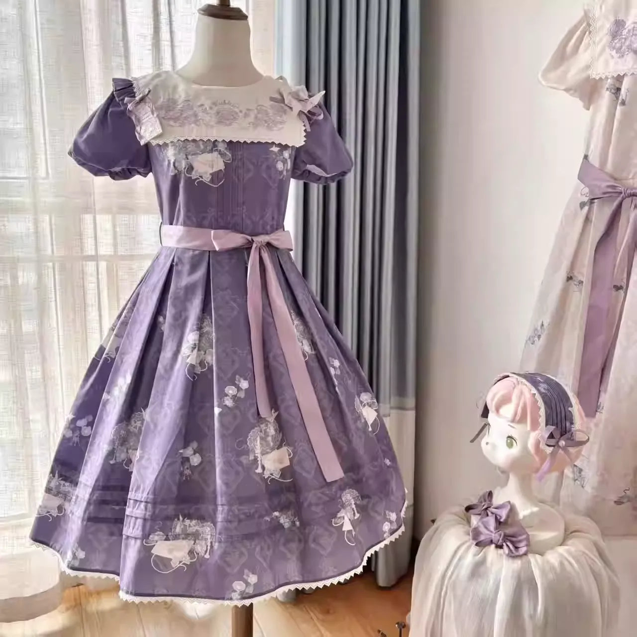 【受注予約~3/12】Morning Glory ワンピース【心愿清单】