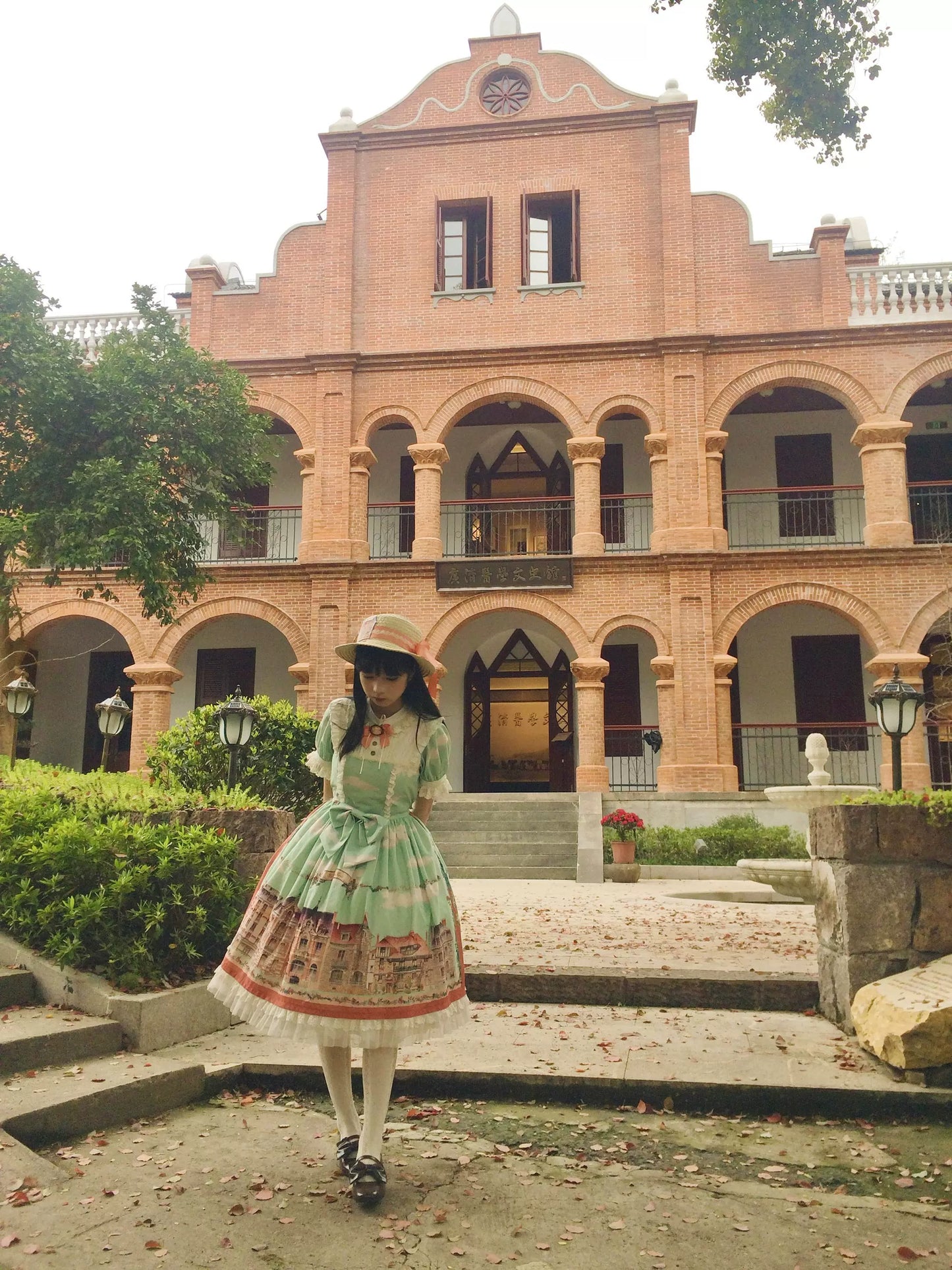 【受注予約~5/6】Dewans Garden Town ワンピース・ジャンパースカート【Cutey Mask】