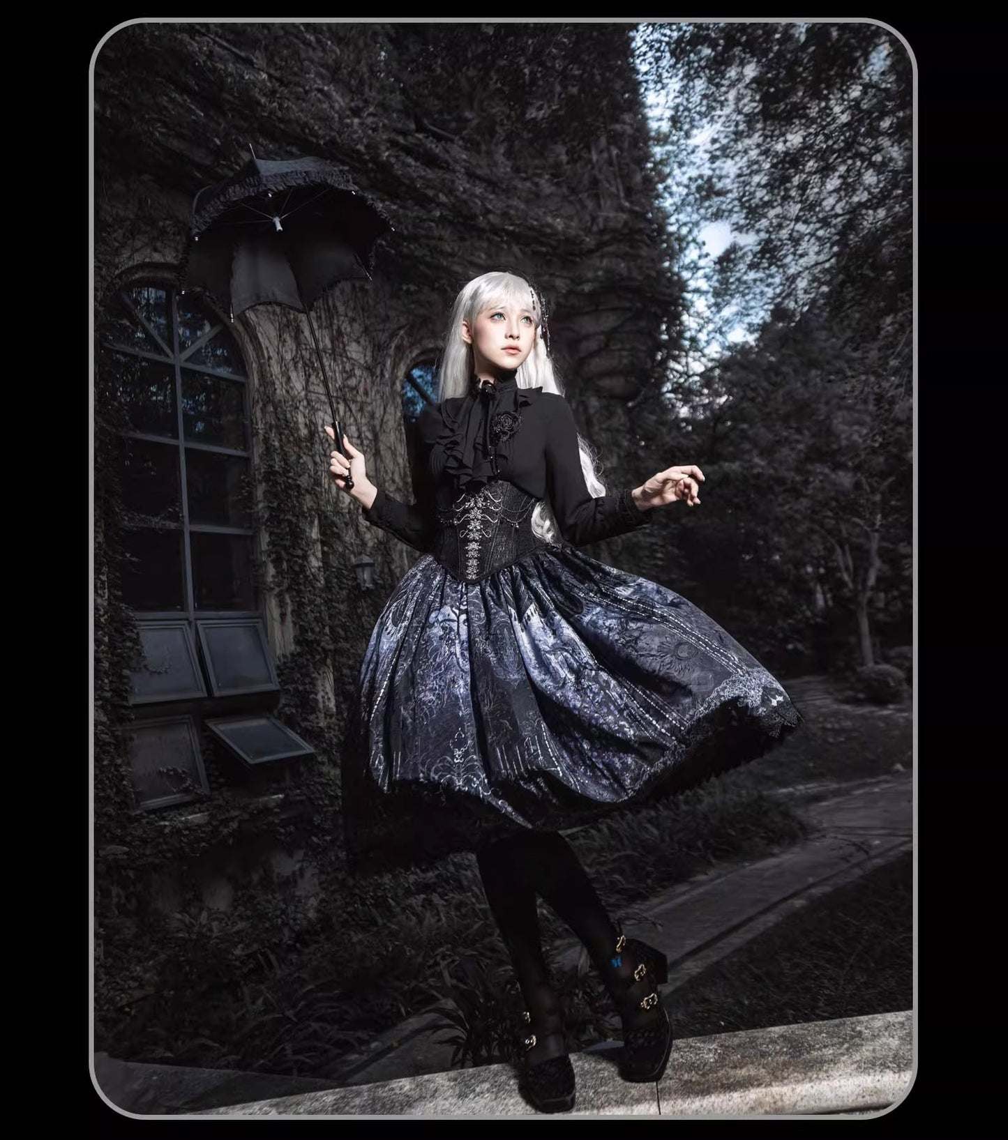 【受注予約~11/20】Butterfly Bone ボレロ・コルセット・ブラウス【SUSIN】