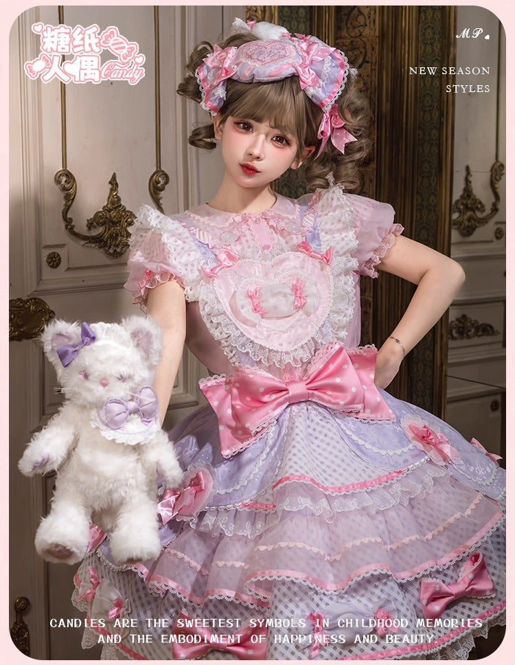 【受注予約~12/8】Candy Wrapper トップス・スカート【花与珍珠匣】