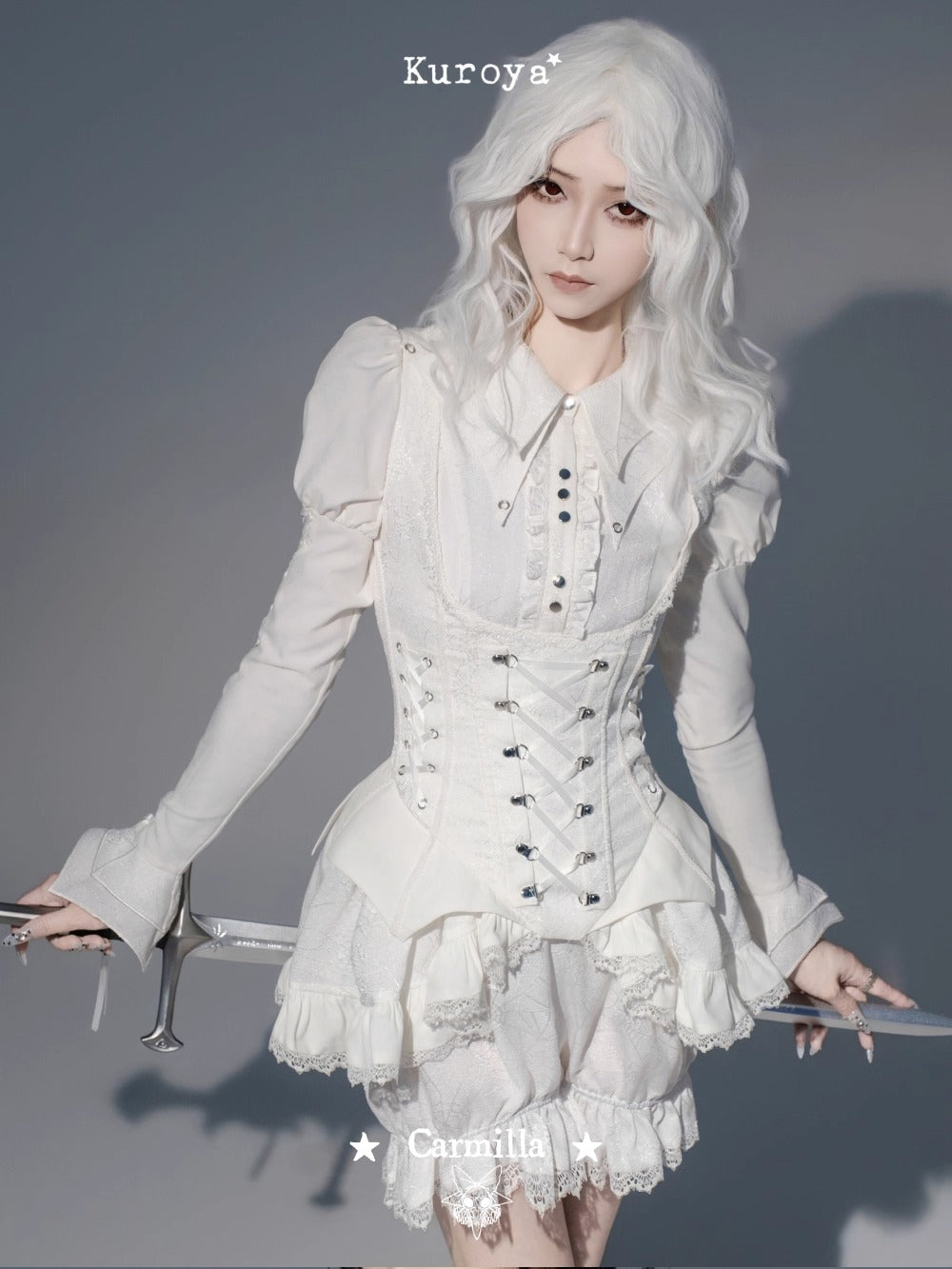 【受注予約~11/19】Camilla スカート・ドロワーズ【Kuroya】