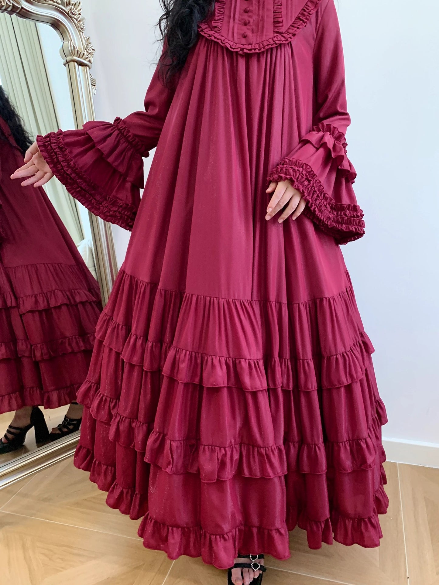 【受注予約~9/25】Princess of Windsor ワンピース・姫袖(プラスロング丈)【Little Dipper】