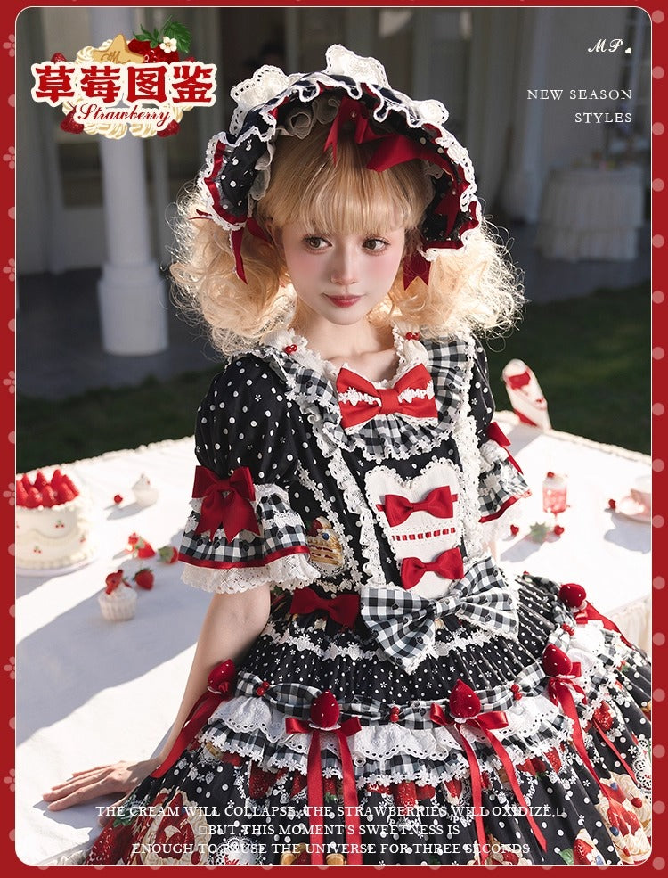 【受注予約~11/18】Strawberry Cake Illustration アクセサリー【花与珍珠匣】