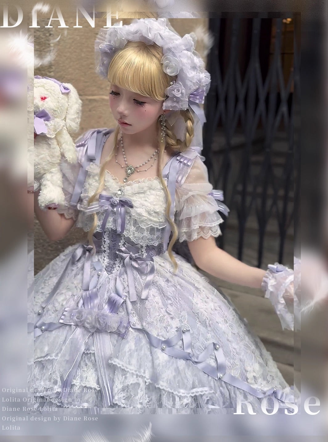 【受注予約~11/20】Diane Rose ワンピース【咩耶】