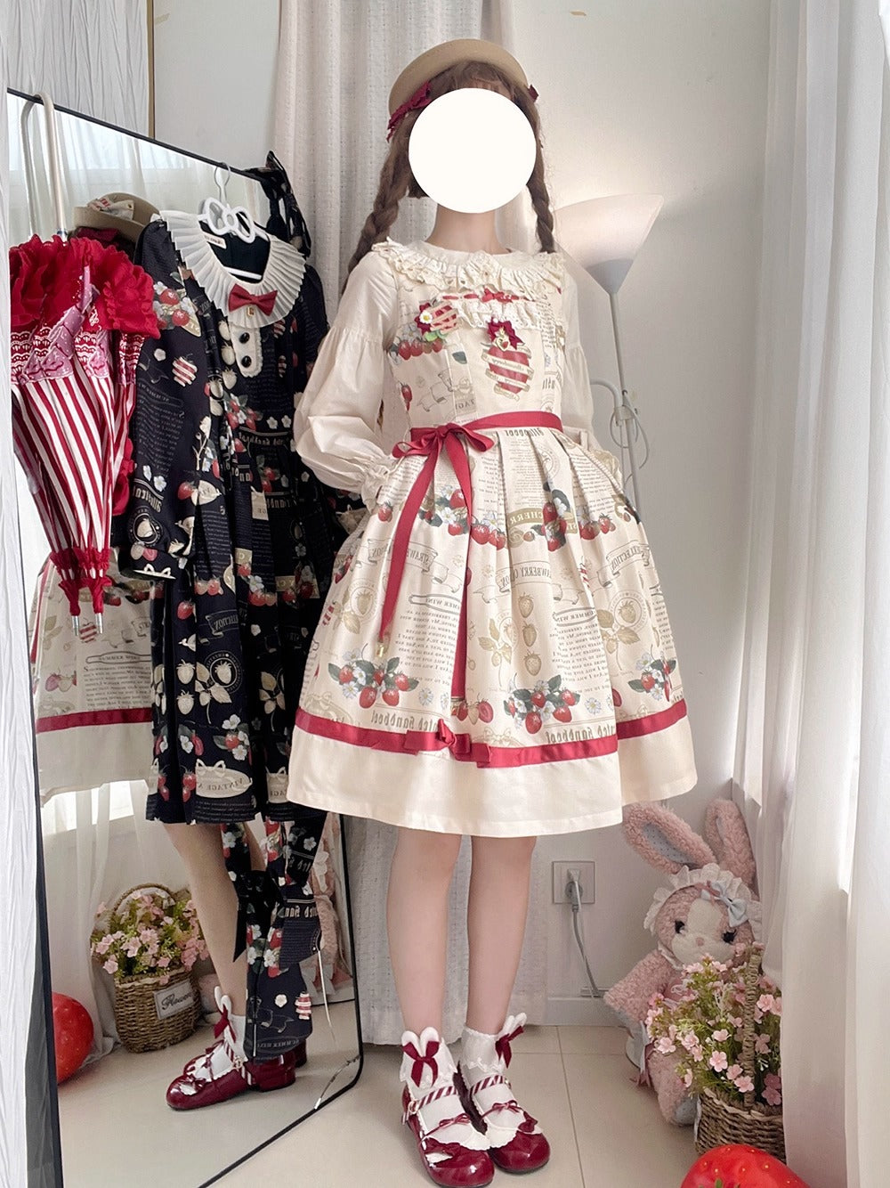 【受注予約~9/17】Grass art collection ジャンパースカート【Miss Cube】