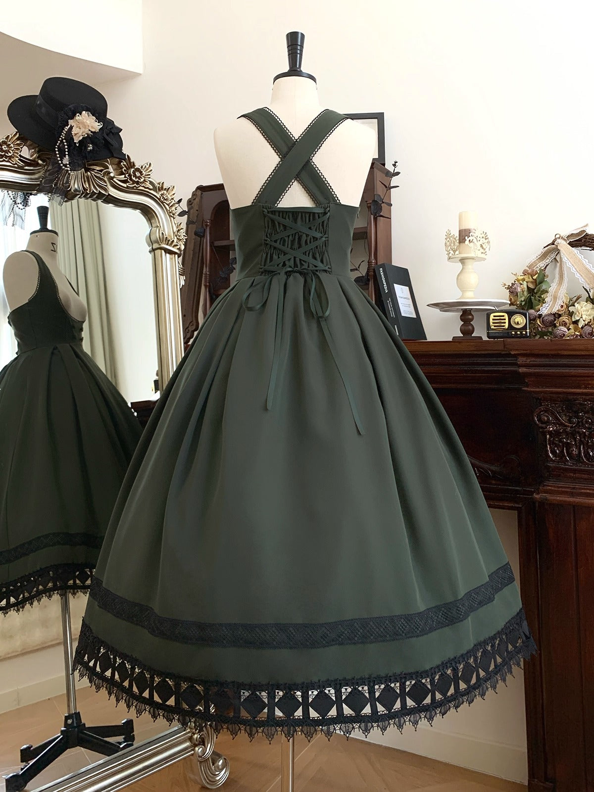 【受注予約~12/25】小夜曲 ジャンパースカート【Little Dipper】