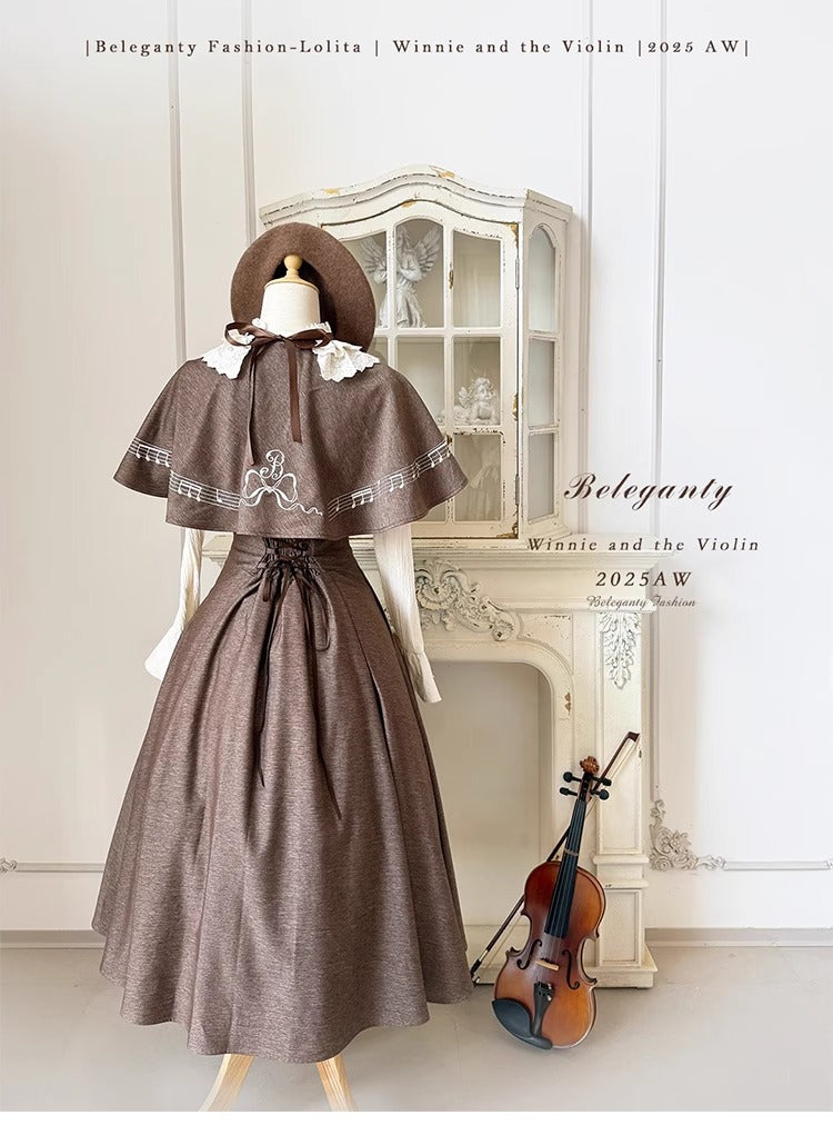 【受注予約~11/18】Winnie and the Violin ケープ・アクセサリー【Beleganty】