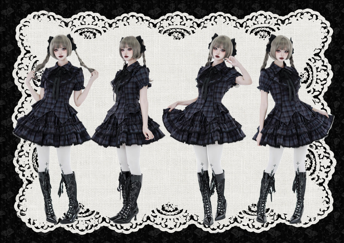 【受注予約~6/11】Layla Nocturne ブラウス【Evegie】