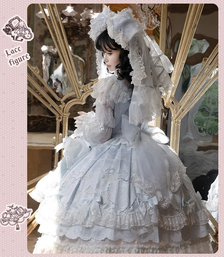 【受注予約~12/23】Race Doll ジャンパースカート(タイプ1)【花与珍珠匣】