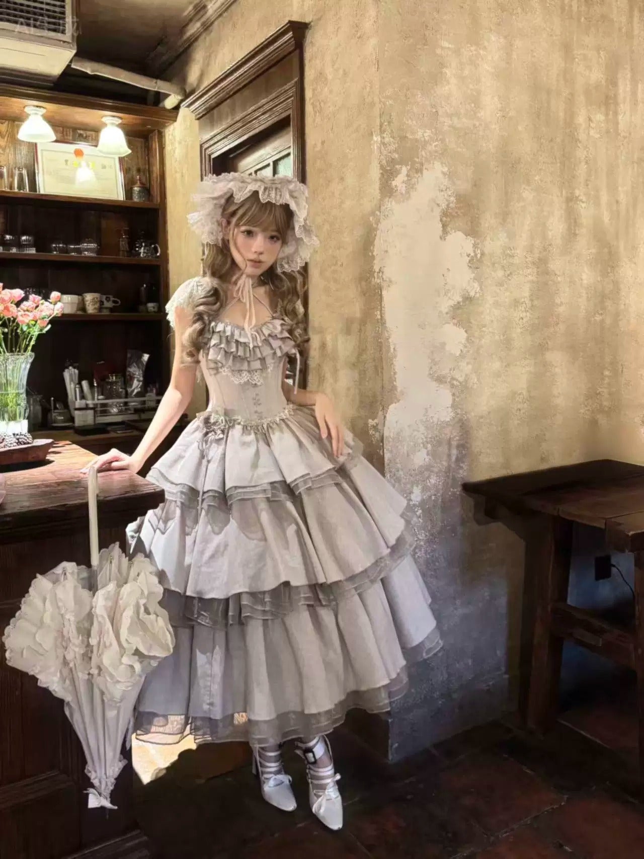 【受注予約~4/27】Lingxi ワンピース【sara bell】