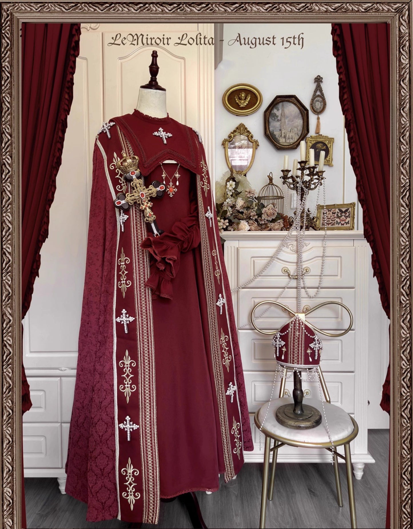 【受注予約~9/11】月夜の祈り 2025ver. マント【Le Miroir】