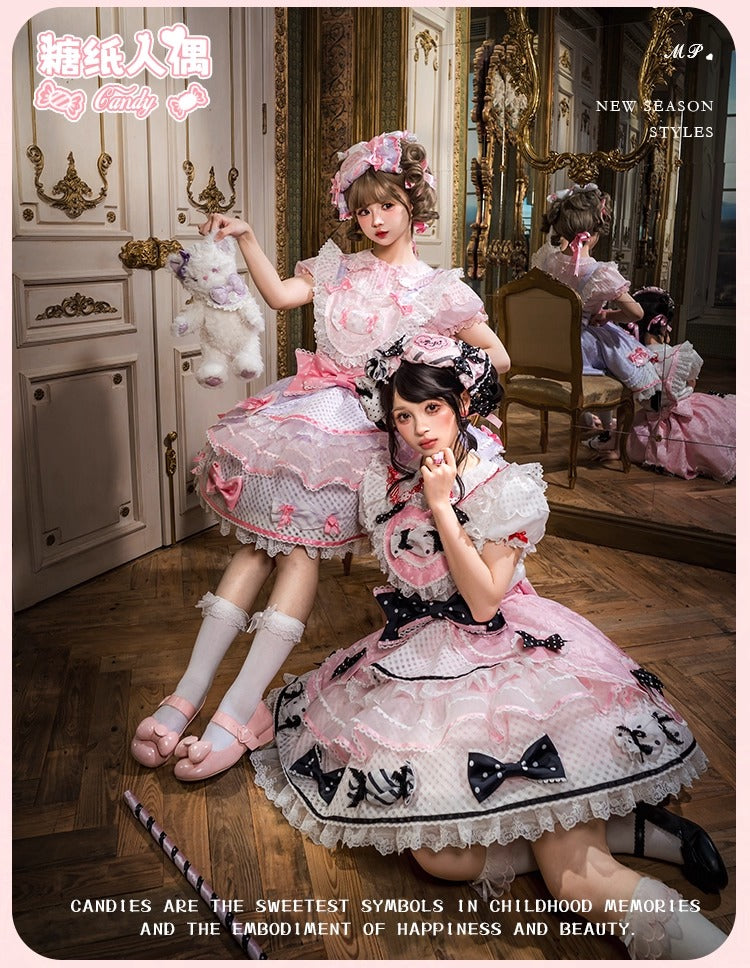 【受注予約~12/8】Candy Wrapper トップス・スカート【花与珍珠匣】