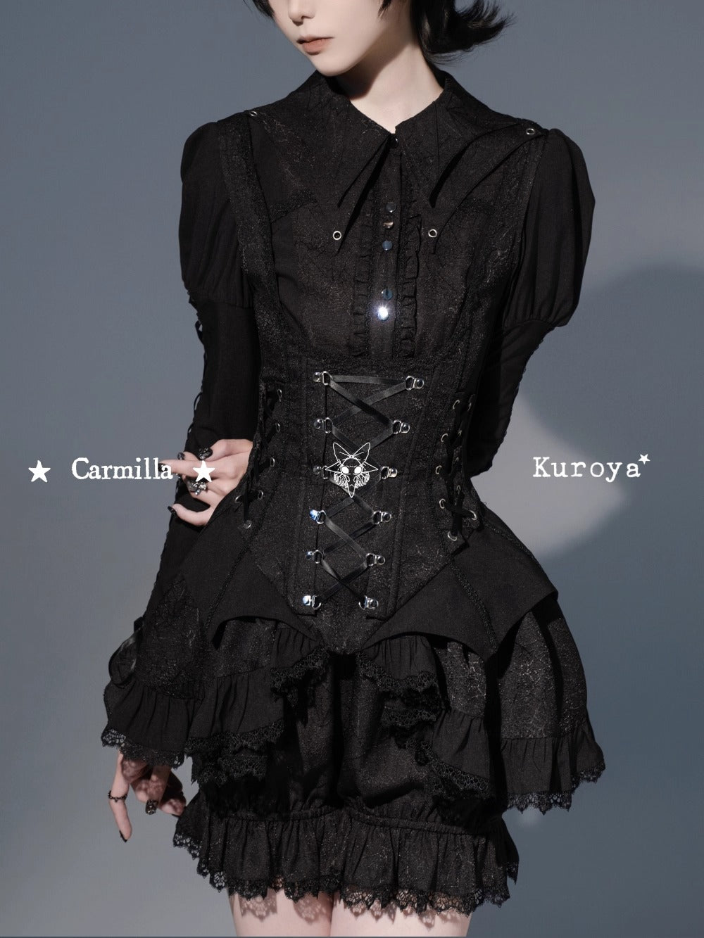 【受注予約~11/19】Camilla ブラウス・ベスト【Kuroya】