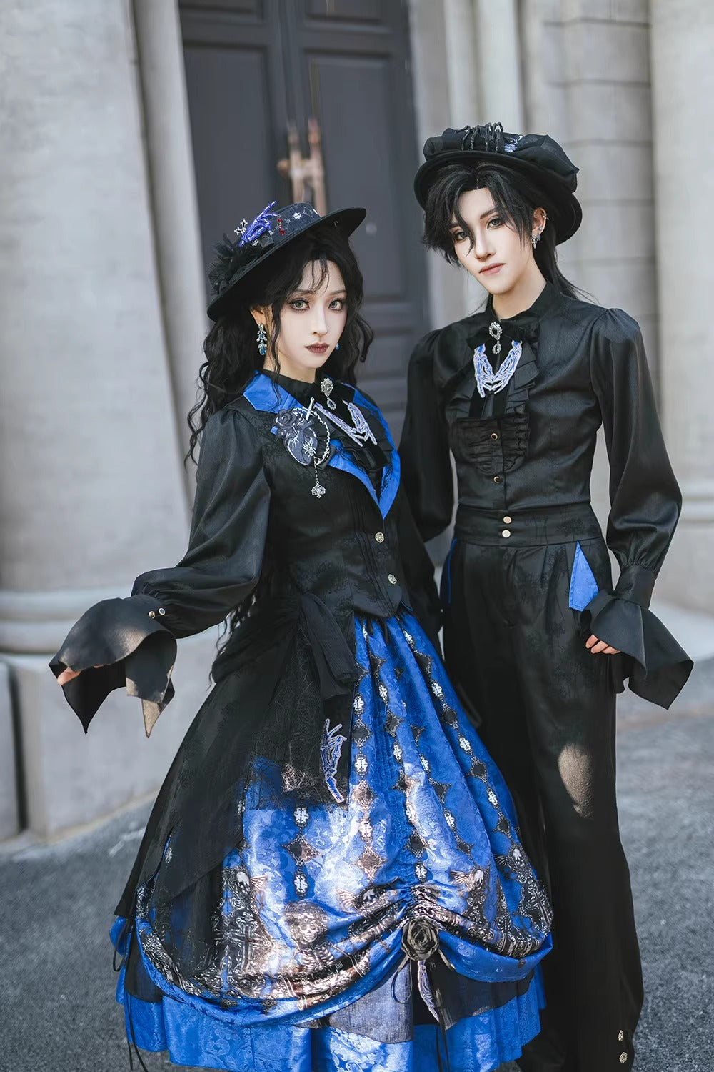 【受注予約~2/24】Returning on a Moonlit Night スカート【Miss Point】