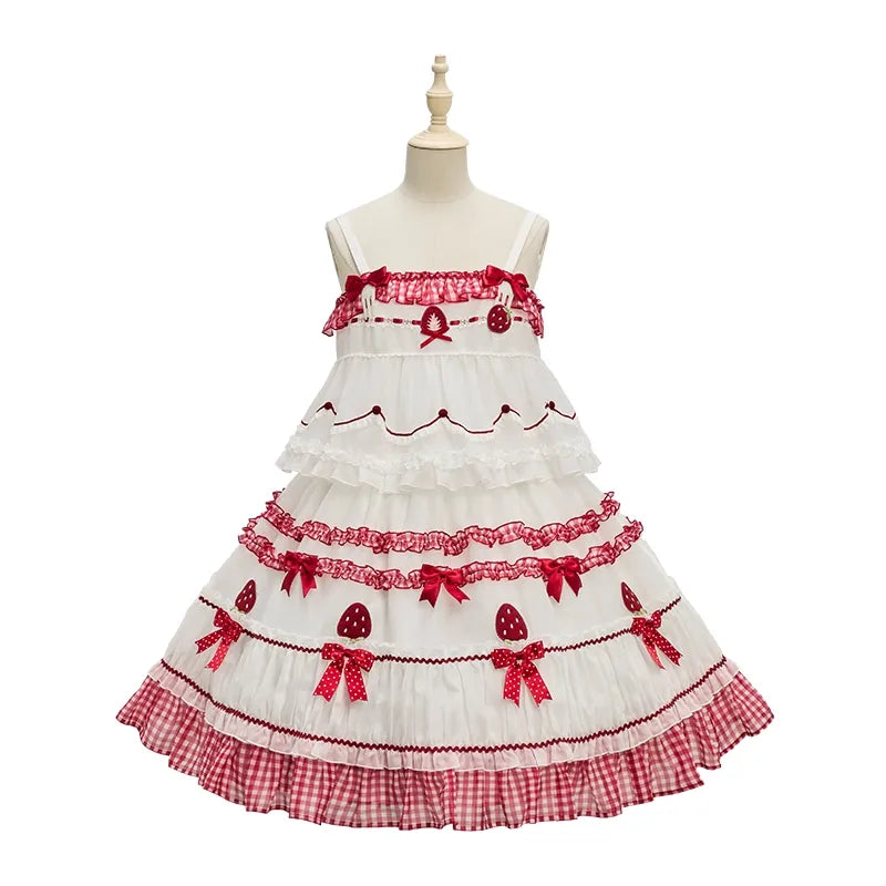 【受注予約~12/28】Strawberry Angel 2.0 ジャンパースカート(タイプ1)【仲夏物語】