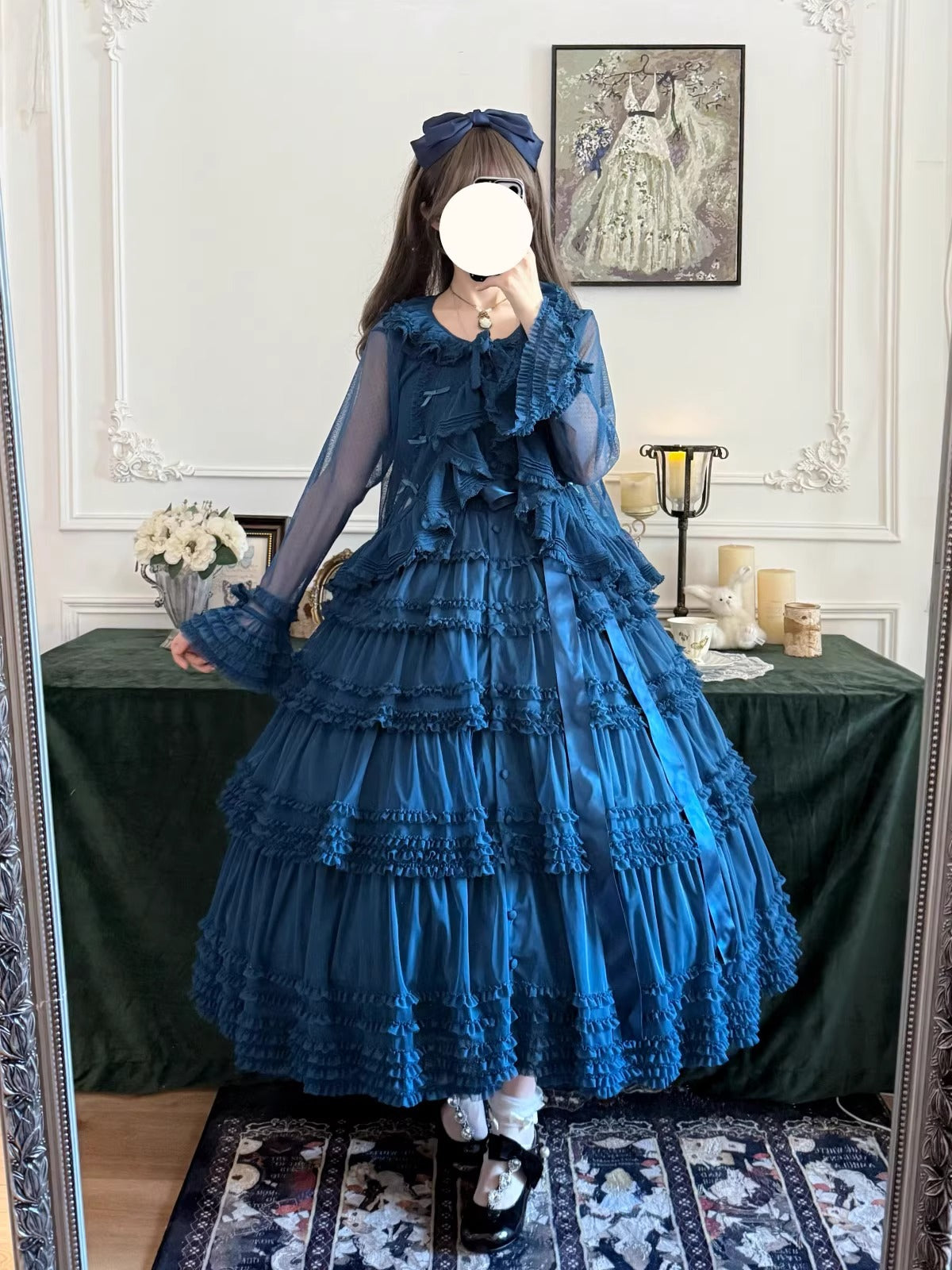 【受注予約~12/24】Lillian's Summer ジャンパースカート(タイプ2・ショート丈)【Spring Flower Language】