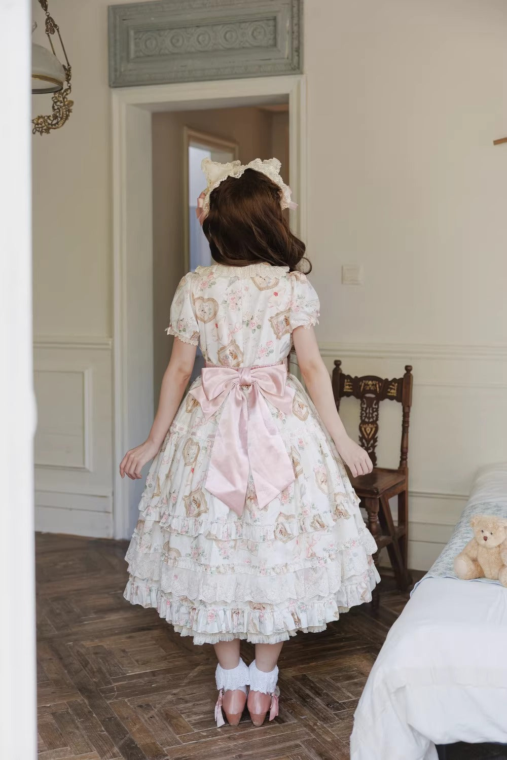 【受注予約~3/5】Victoria Cat ワンピース(タイプ3) 【Moon River】