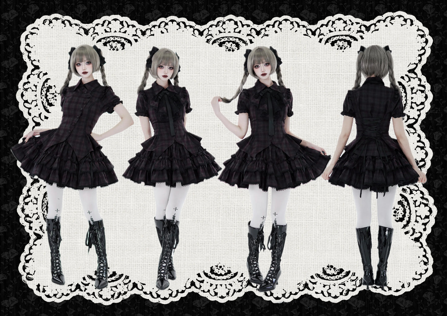 【受注予約~6/11】Layla Nocturne ブラウス【Evegie】