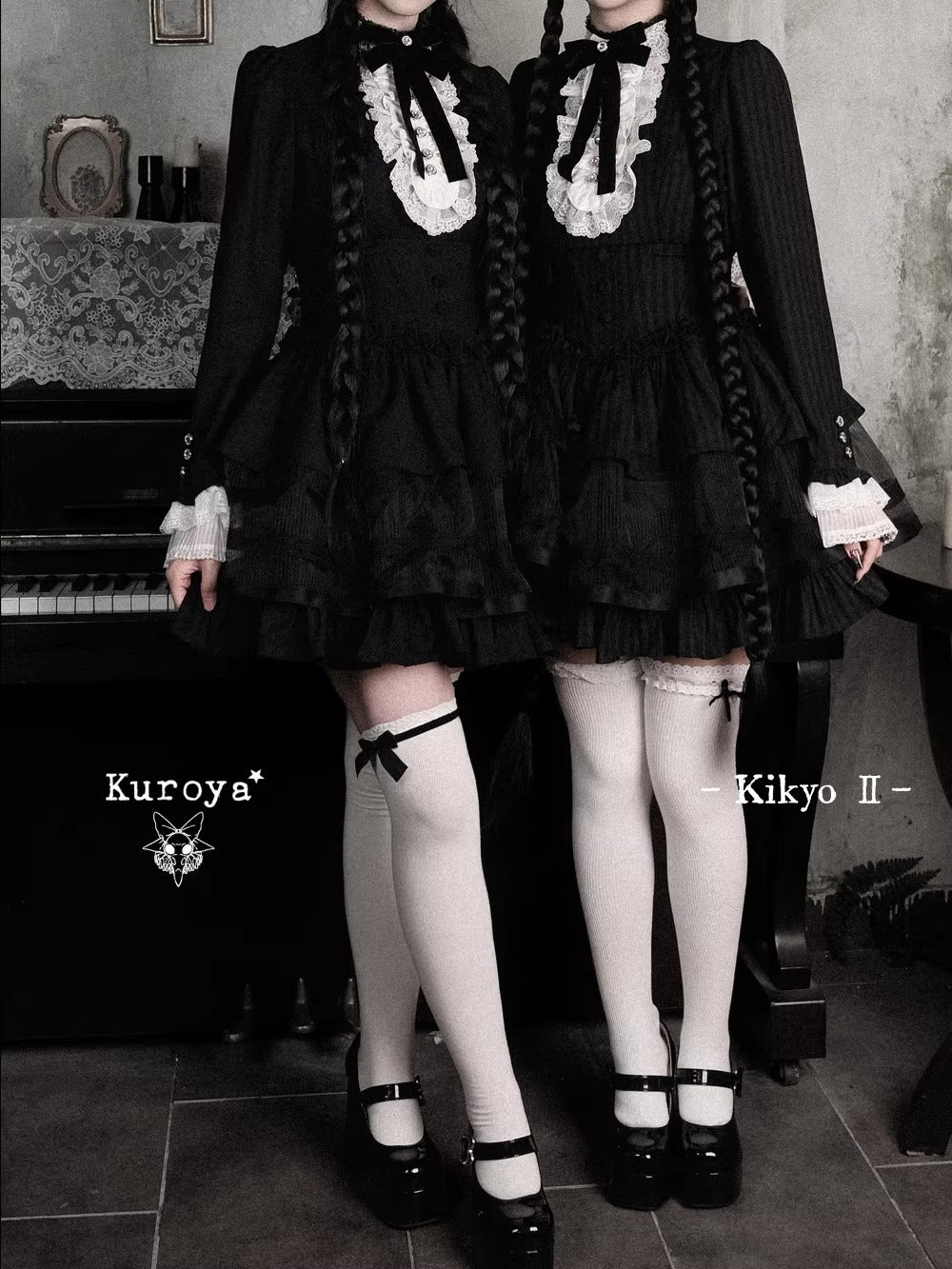 【受注予約~4/15】紙桔梗Ⅱ トップス・スカート【Kuroya】