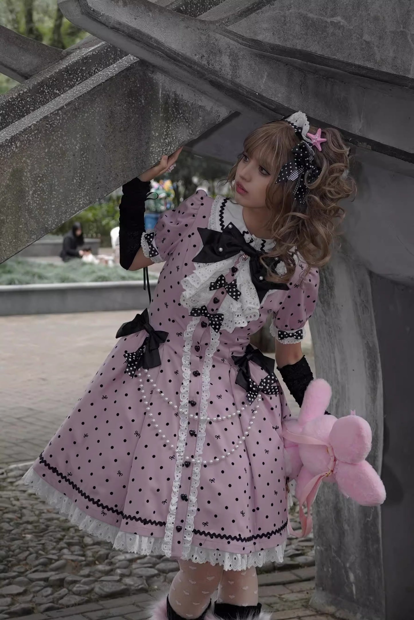 【受注予約~11/20】Ribbondoll ワンピース【Cutey Mask】