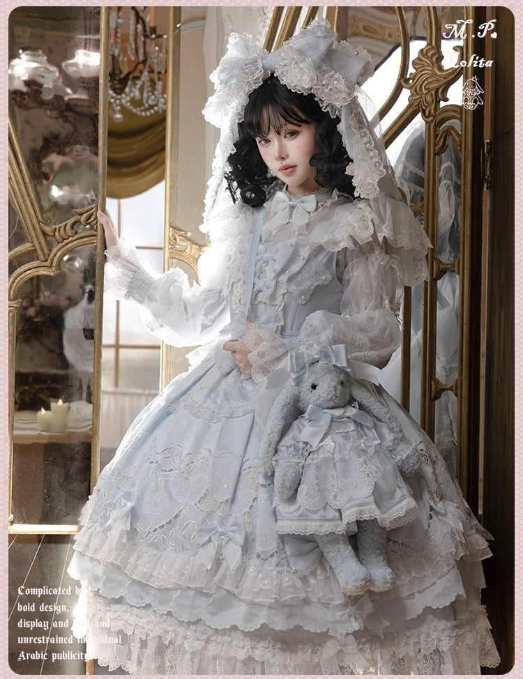 【受注予約~12/23】Race Doll ジャンパースカート(タイプ1)【花与珍珠匣】