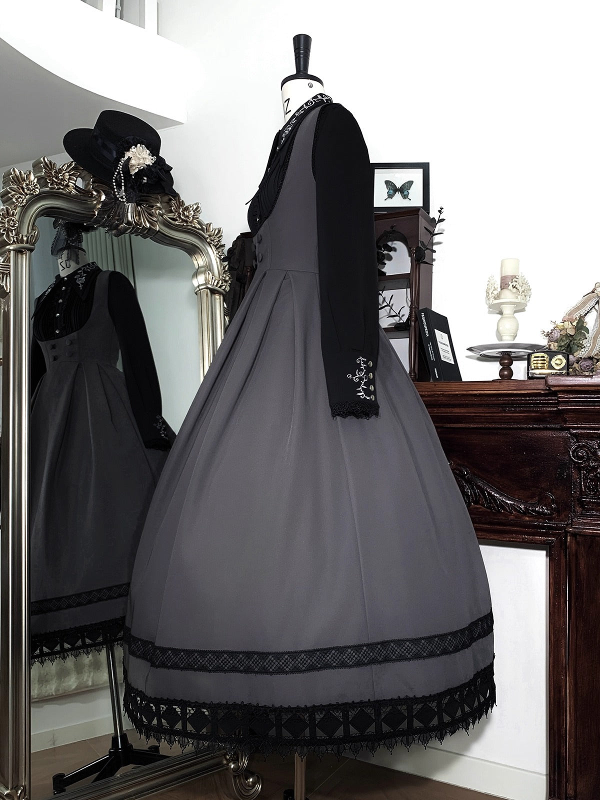 【受注予約~12/25】小夜曲 ジャンパースカート【Little Dipper】