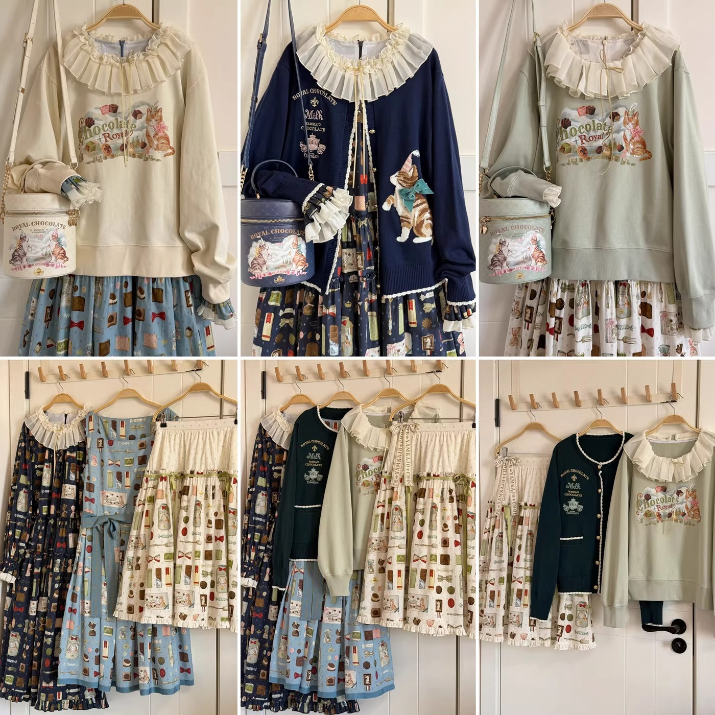 【受注予約~2/26】Chocolate カーディガン【YAMKAJO】