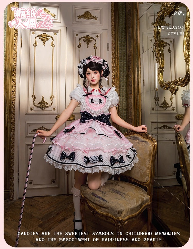 【受注予約~12/8】Candy Wrapper トップス・スカート【花与珍珠匣】