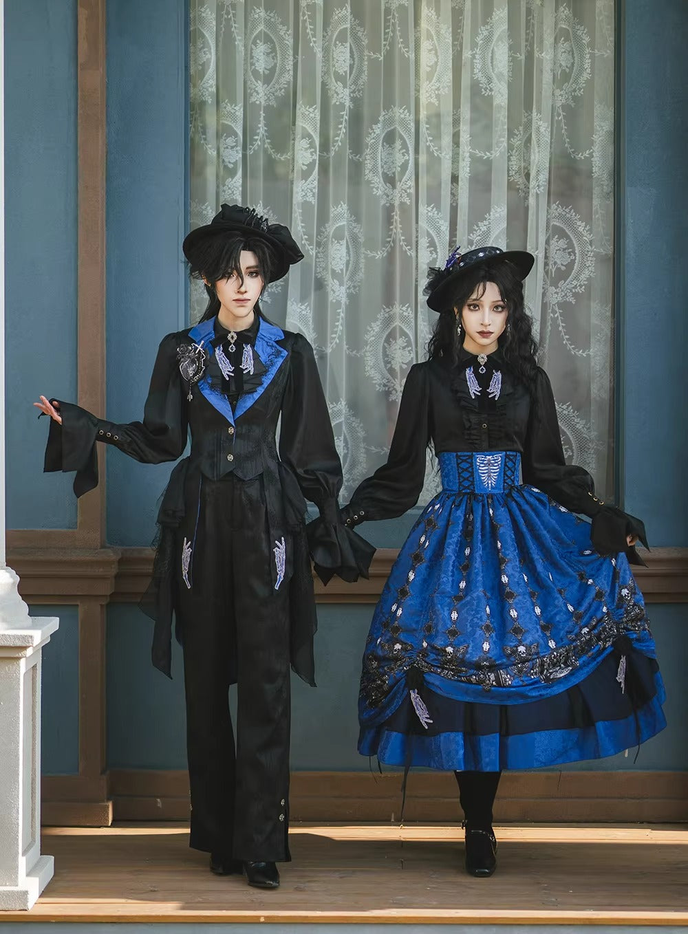 【受注予約~2/24】Returning on a Moonlit Night スカート【Miss Point】