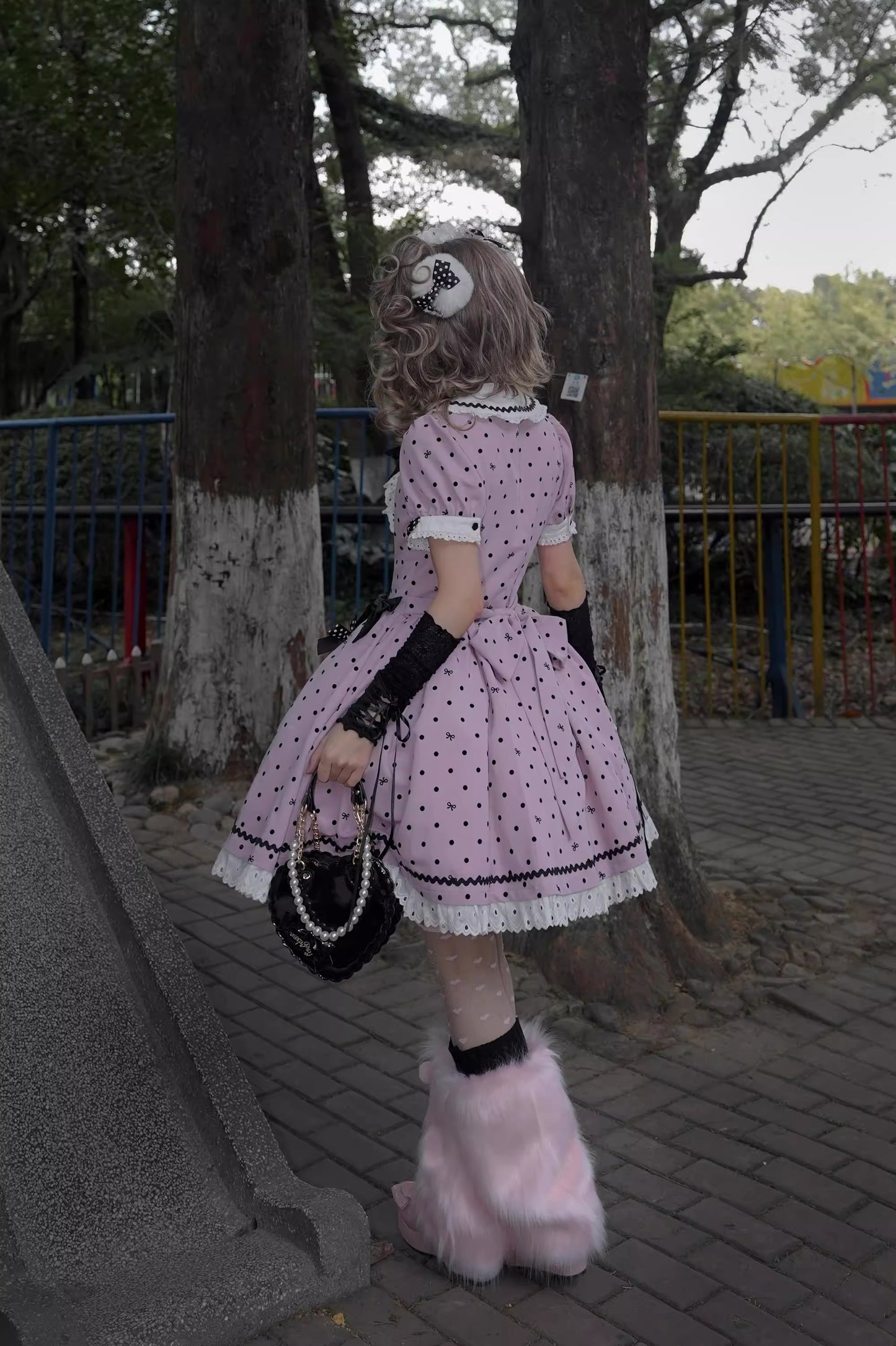 【受注予約~11/20】Ribbondoll ワンピース【Cutey Mask】