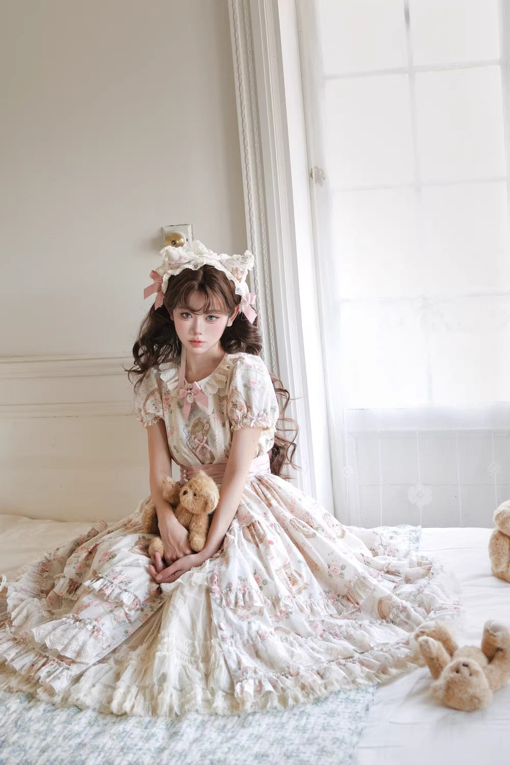 【受注予約~3/5】Victoria Cat ワンピース(タイプ3) 【Moon River】