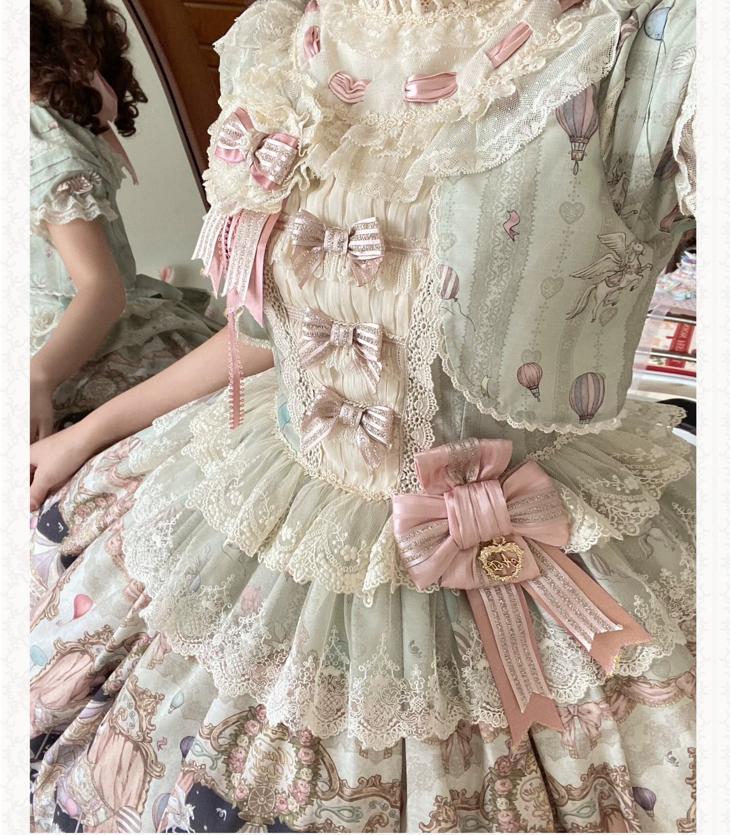 【受注予約~5/28】Magical Night at the Amusement Park ワンピース・フルセット(タイプ2)【Antique Doll】