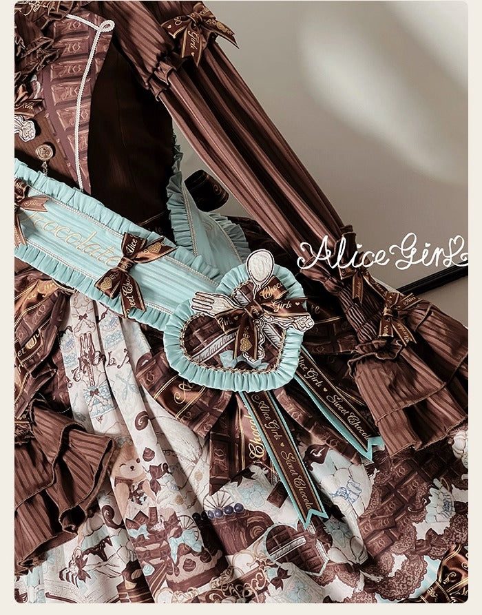 【受注予約~10/8】Chocolate Bear アクセサリー【Alice Girl】