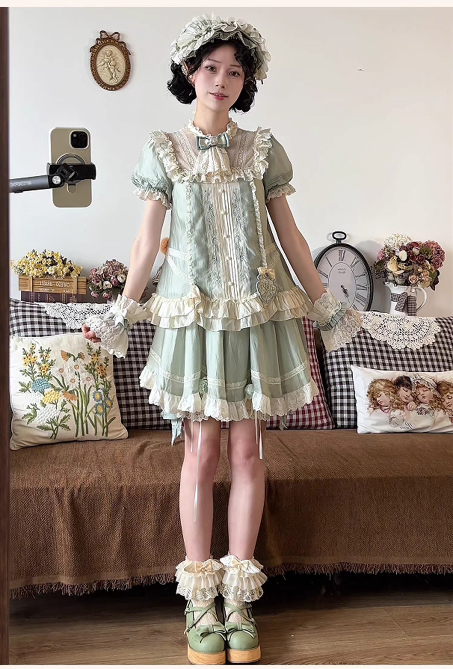【受注予約~4/19】Princess and the Pea セットアップ【LizBird】