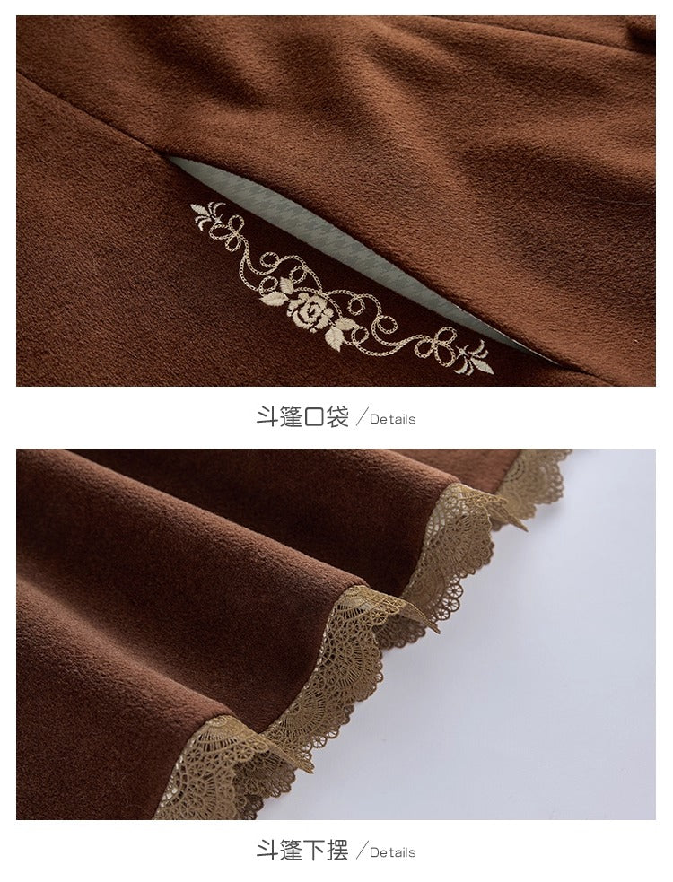 【受注予約~10/30】Austen's Letters ケープ・刺繍トップス【NDC】