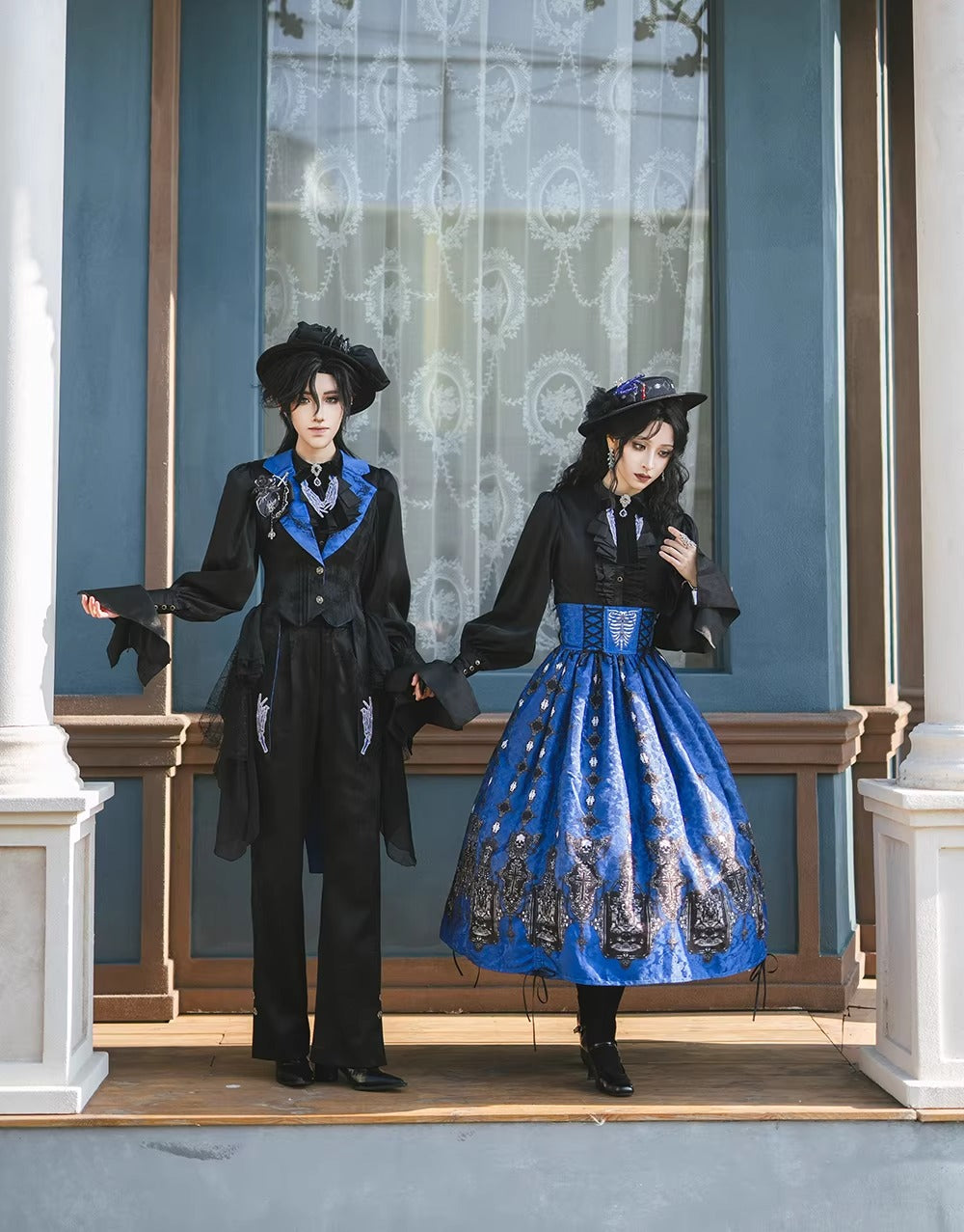 【受注予約~2/24】Returning on a Moonlit Night スカート【Miss Point】