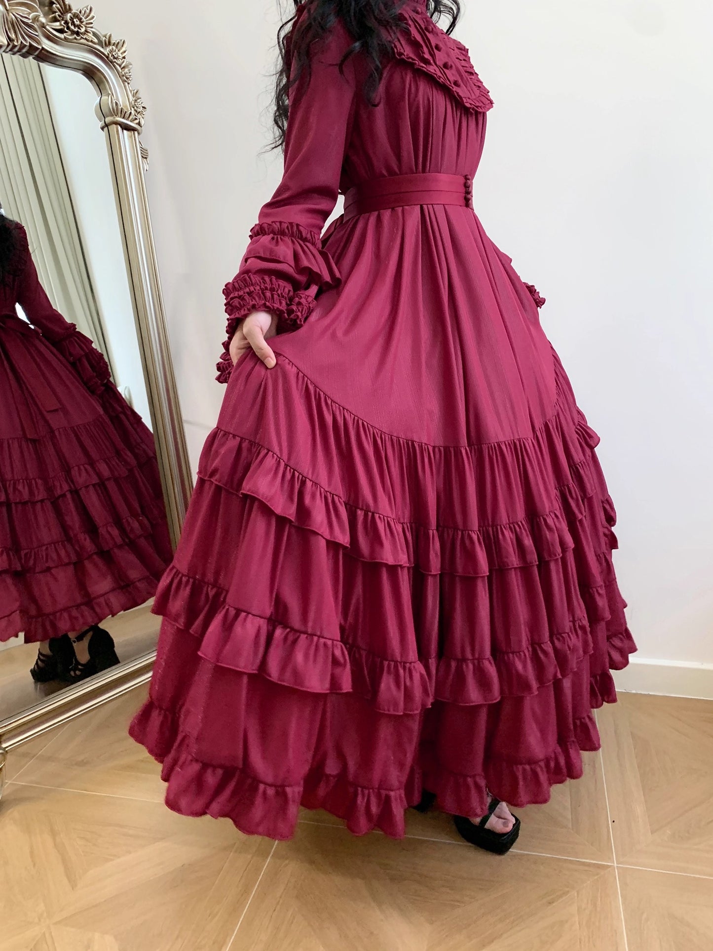 【受注予約~9/25】Princess of Windsor ワンピース・姫袖(プラスロング丈)【Little Dipper】