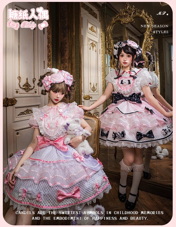 【受注予約~12/8】Candy Wrapper トップス・スカート【花与珍珠匣】