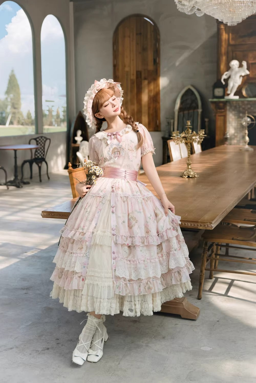 【受注予約~3/5】Victoria Cat ワンピース(タイプ3) 【Moon River】