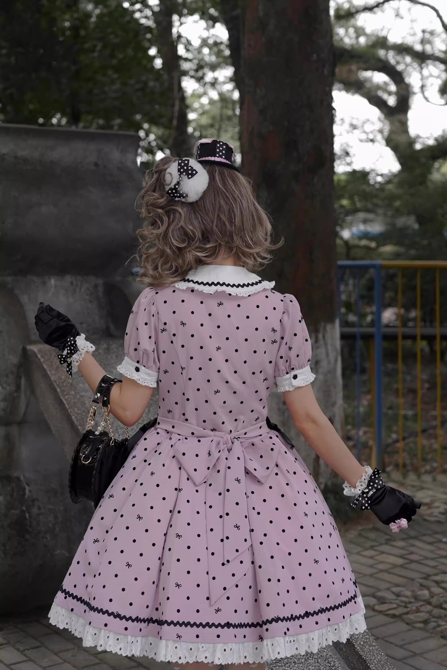 【受注予約~11/20】Ribbondoll ワンピース【Cutey Mask】