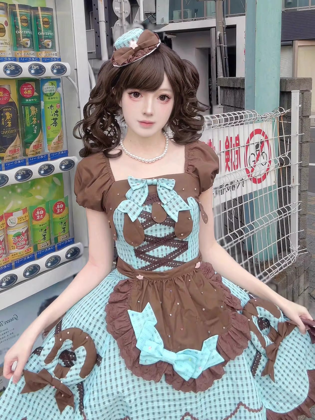 【受注予約~11/5】チョコレートドット アクセサリー【Sugar Cookies】