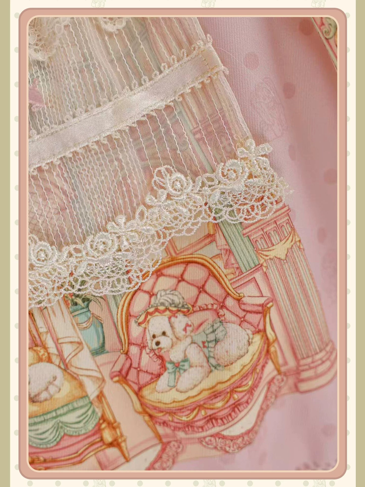 【受注予約~9/6】Fluffy Cat Castle ワンピース・ジャンパースカート【Alice Girl】