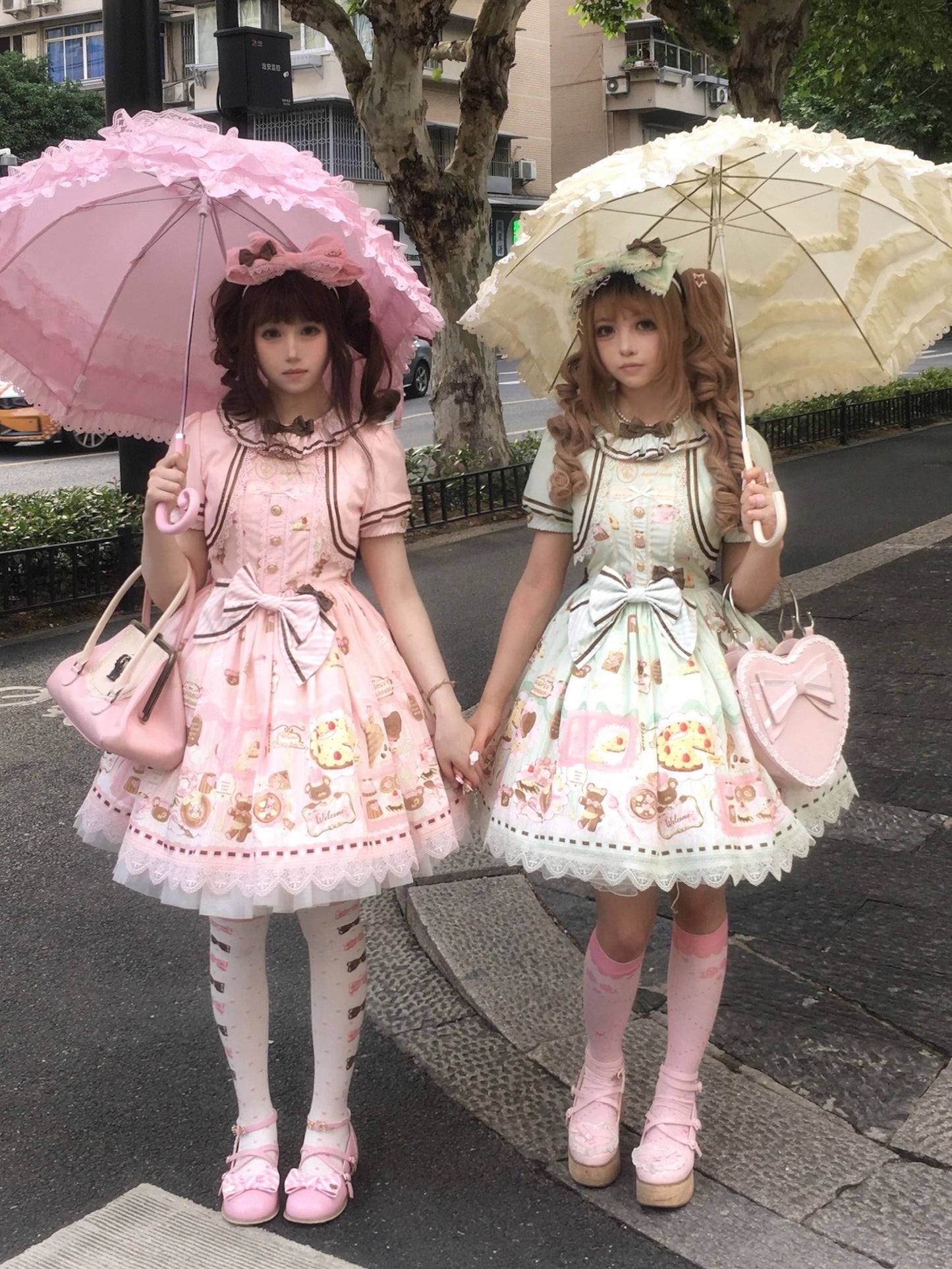 【受注予約~6/11】ドリームカフェ ワンピース【babyblue】
