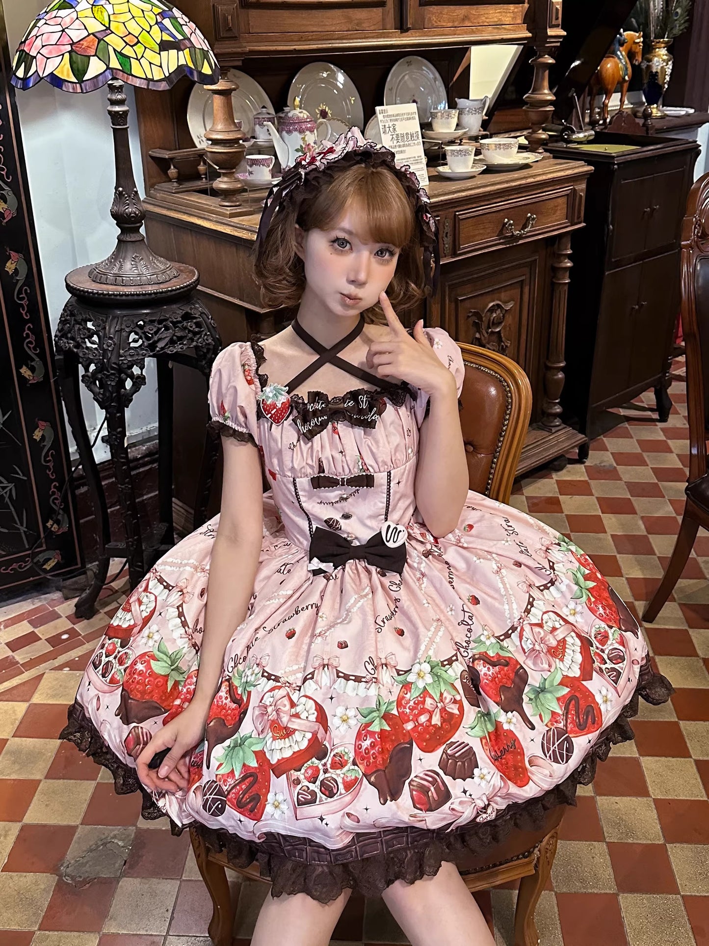 【受注予約~3/30】Berry Lovers ワンピース・ジャンパースカート・サロペット・ブラウス【DreamWhale】