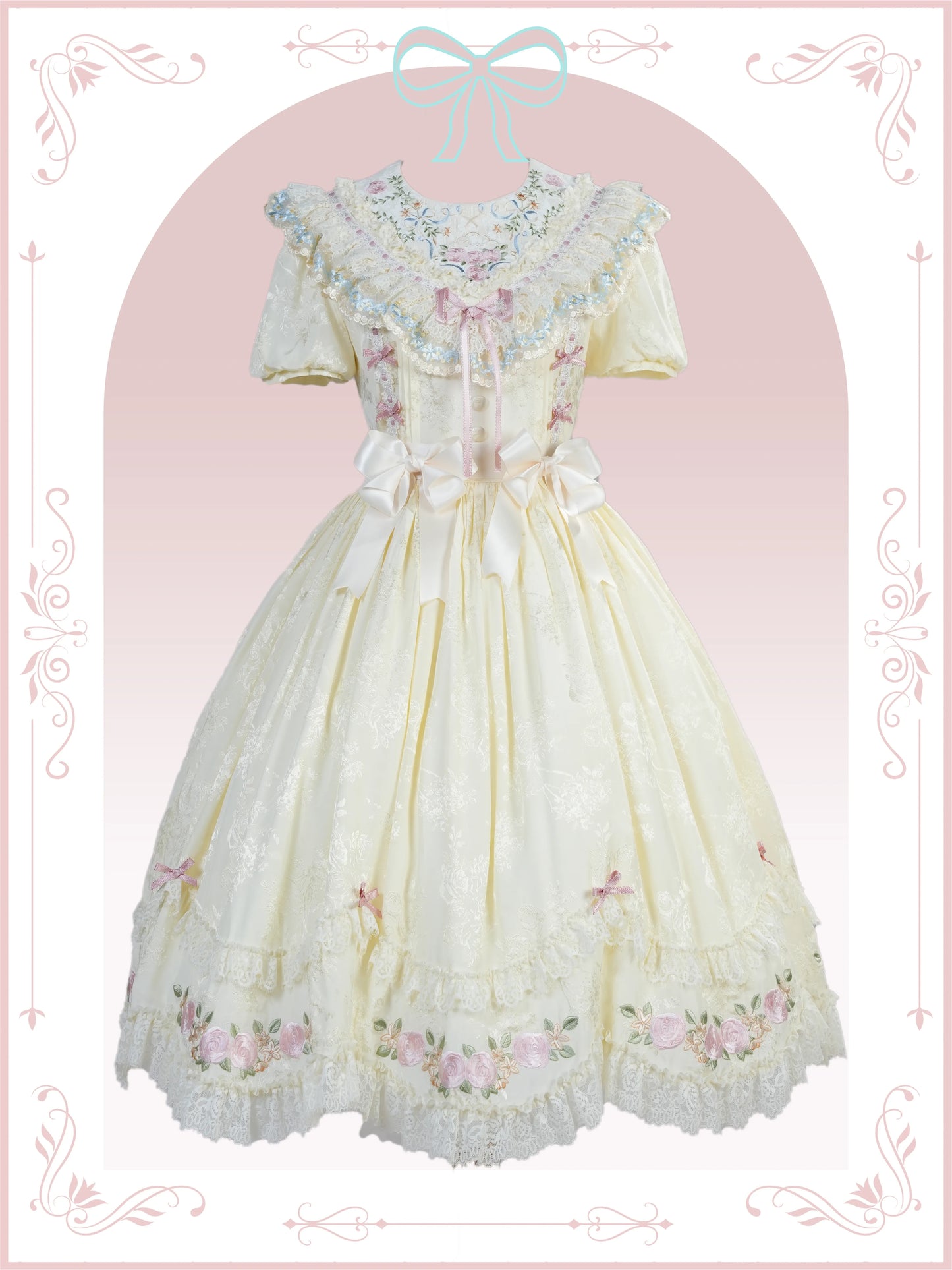 【受注予約~6/4】Prelude of Spring ワンピース【The Realm of Amber】